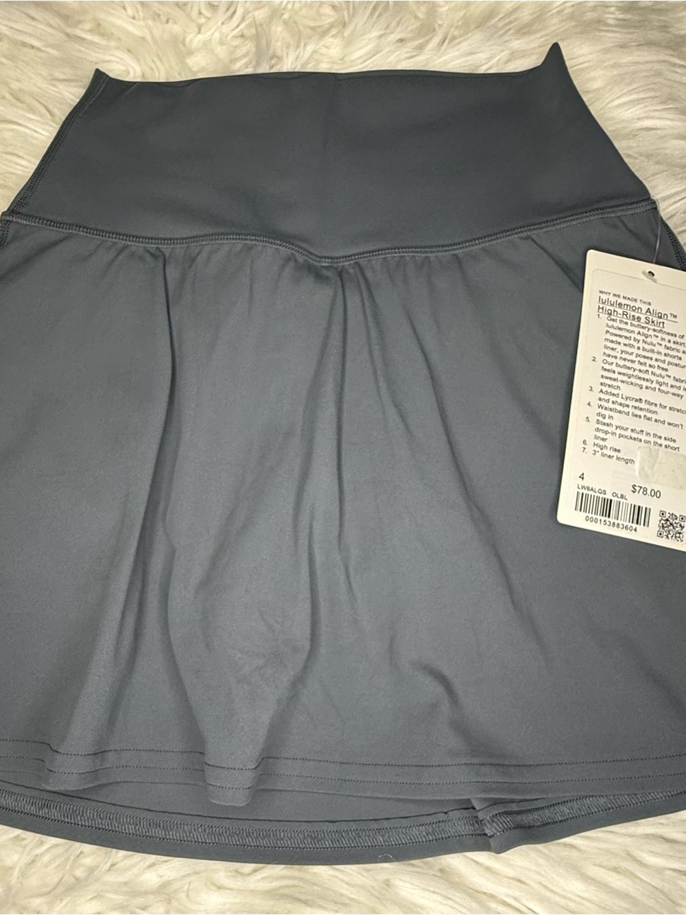 Lululemon lululemon Align Sz 4 nwt
High-Rise Skirt oil blue